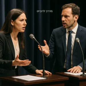 דיבייט: כל מה שצריך לדעת על אמנות הוויכוח המובנה